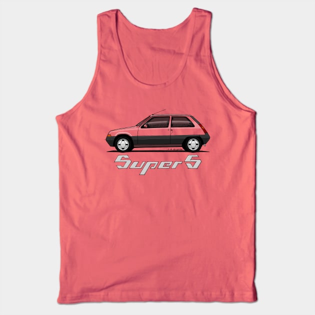 The beautiful second generation of the small french car Tank Top by jaagdesign